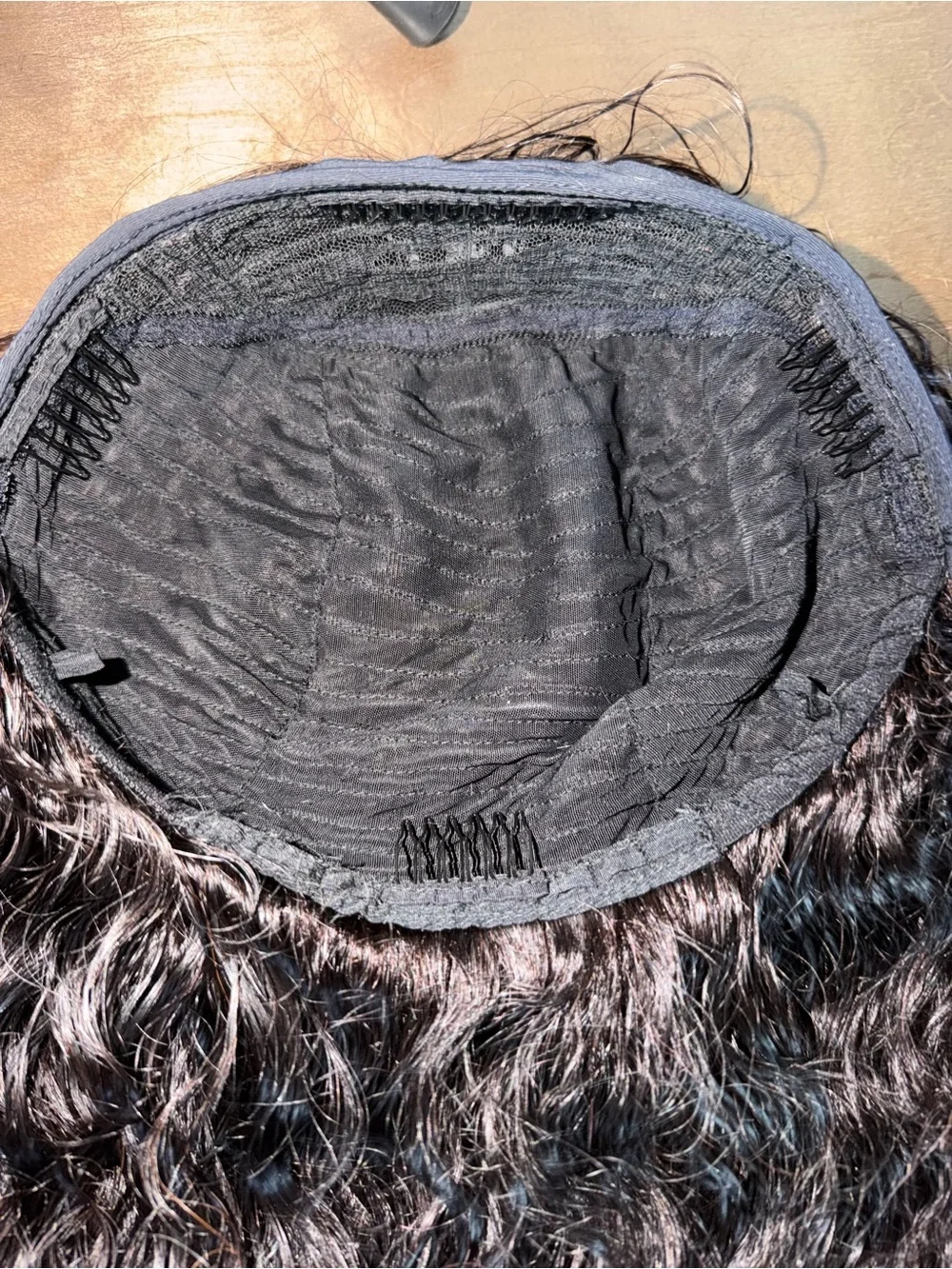 Custom 20” Human Hair Half Wig – Ready to Wear